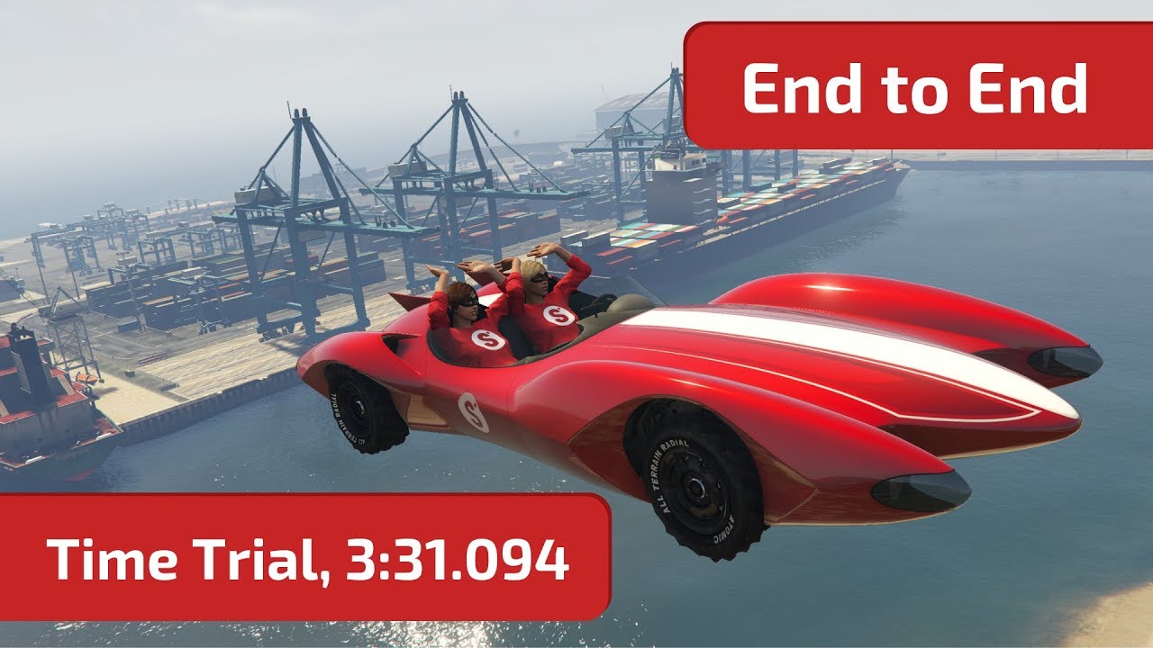 GTA Online - End to End (Time Trial, 3:31.094) Scramjet