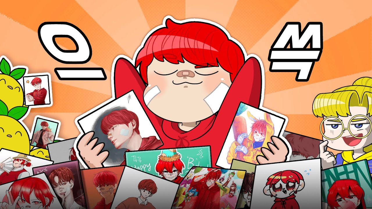 한팬이 팬아트보고 올라간 어깨, 버릇이 나빠져버림 (하.,.)
