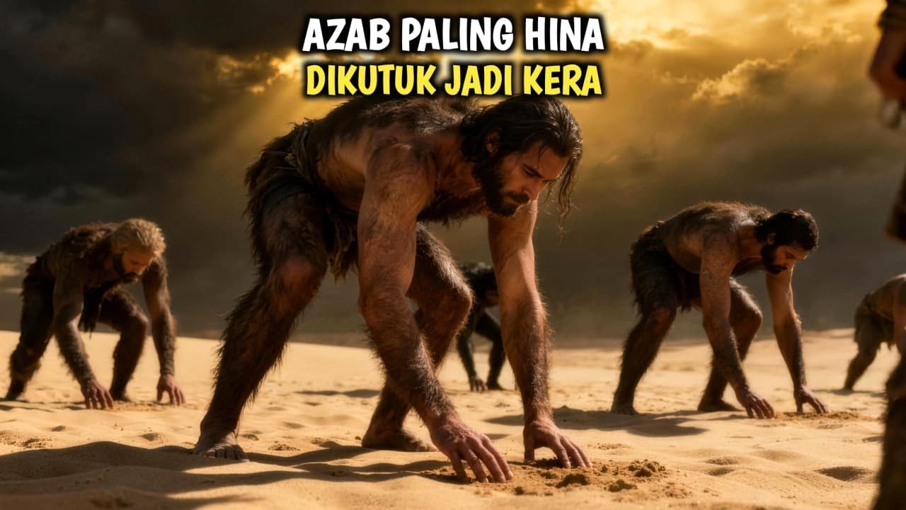 Azab Paling Hina. Bani Israil Dikutuk Jadi kera