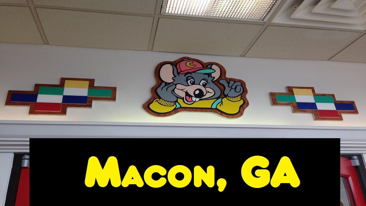 Экскурсия по Мейкону, штат Джорджия. Chuck E. Cheese's