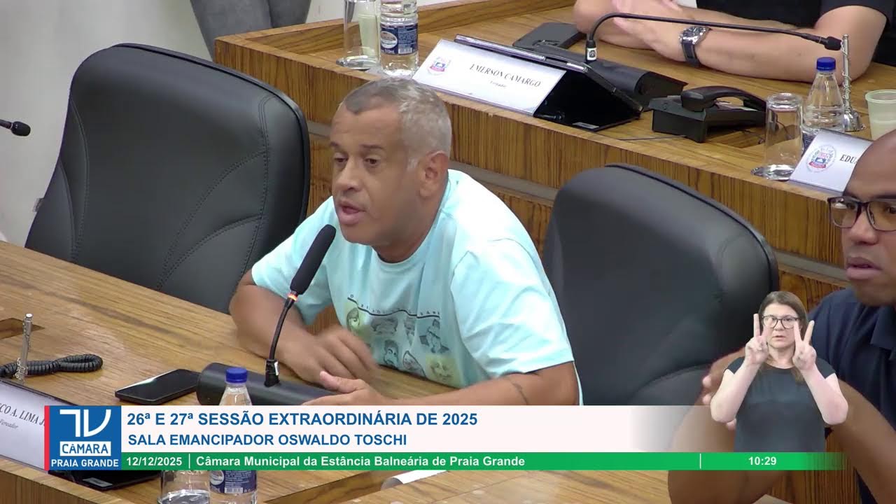 26ª E 27ª SESSÃO EXTRAORDINÁRIA DE 2025