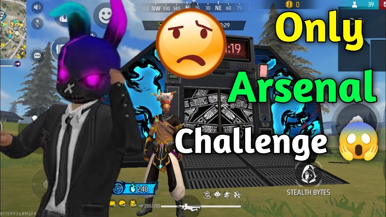 Only Arsenal Challenge 😱 | Free Fire Bangladesh | Garena Free Fire Bangladesh | Mr.Triple_A