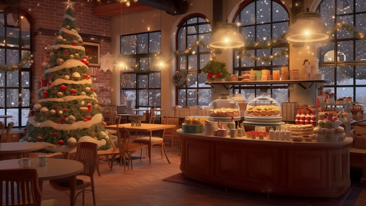 Christmas Bakery Ambience: The Ultimate Relaxation Experience with Piano Music