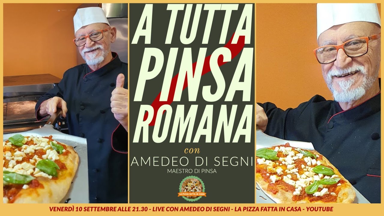 A TUTTA PINSA! Live con Amedeo Di Segni