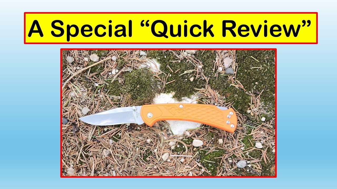 КРАТКИЙ ОБЗОР ножа Buck 112 Slim Select Lockback