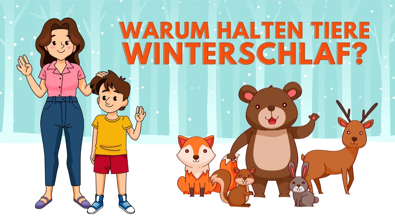 Warum halten Tiere Winterschlaf? | Tiere Winterschlaf | Frag die Mama