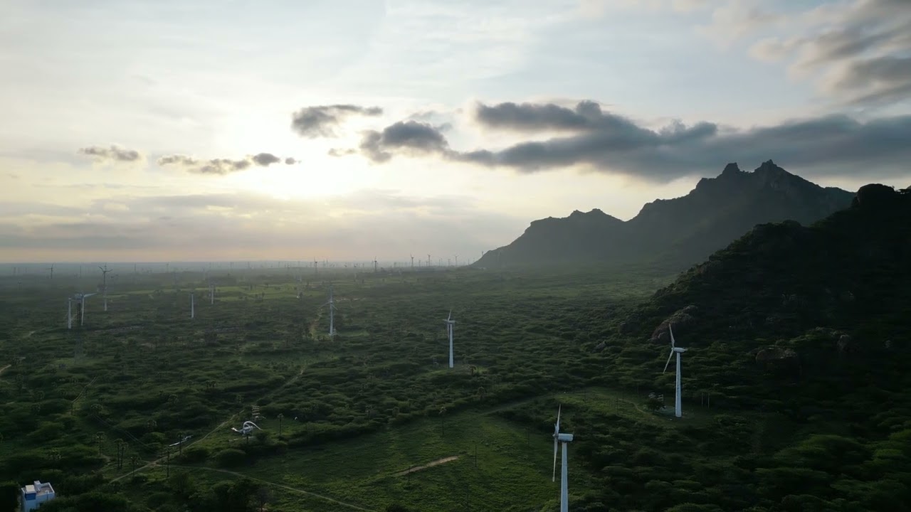 Aerial Serenity: Drone Views of Aralvaimozhi
