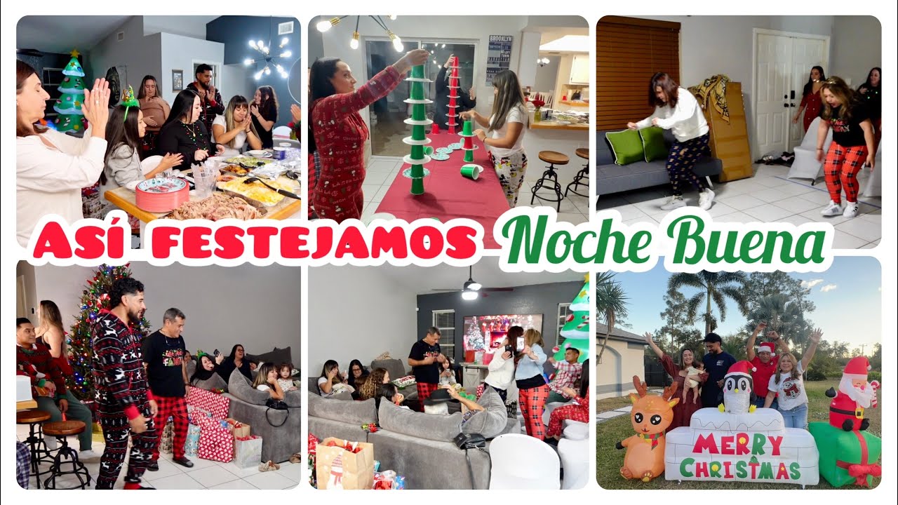 ASI PASAMOS LA NAVIDAD🎄JUGANDO COMIENDO Y DANDO GRACIAS POR EL NACIMIETO DE JESUS 🙏