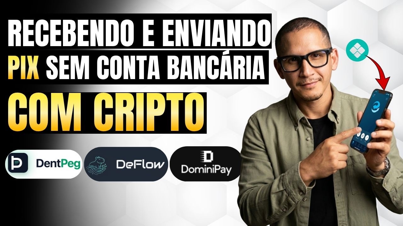 PIX COM CRIPTO (sem passar pelo meu CPF nem CNPJ)