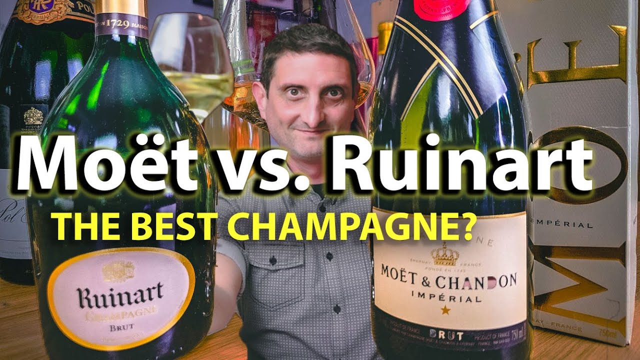 Ruinart против Moët & Chandon! Дегустация лучших брендов шампанского