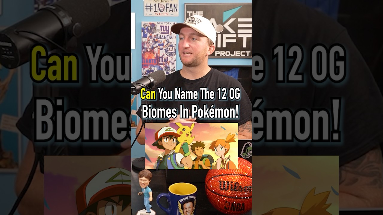 Can You Name The 12 OG Biomes In Pok&eacute;mon! #shorts #pokemon #videogames #tvshow