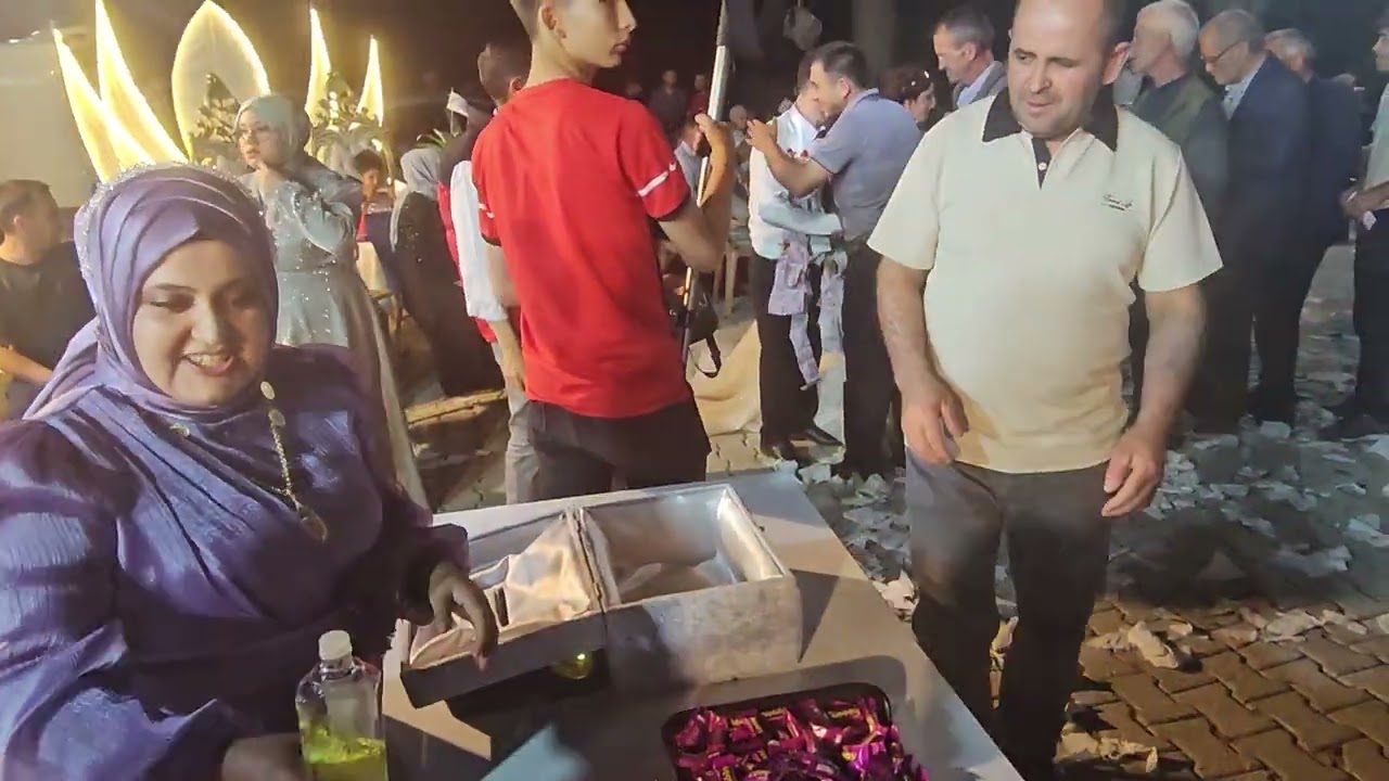 DEMİRCİ'nin KARGINIŞIKLAR KÖYÜNDE YURDAGÜL GÖKHAN ÇİMEN ÇİFTİNİN DÜĞÜN TÖRENİNDEN GÖRÜNTÜLER