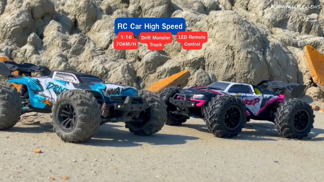 Ultimate RC Adventure: ZWN 1:12 / 1:16 4WD RC Car With LED Lights - Unboxing and Off-Road Fun!