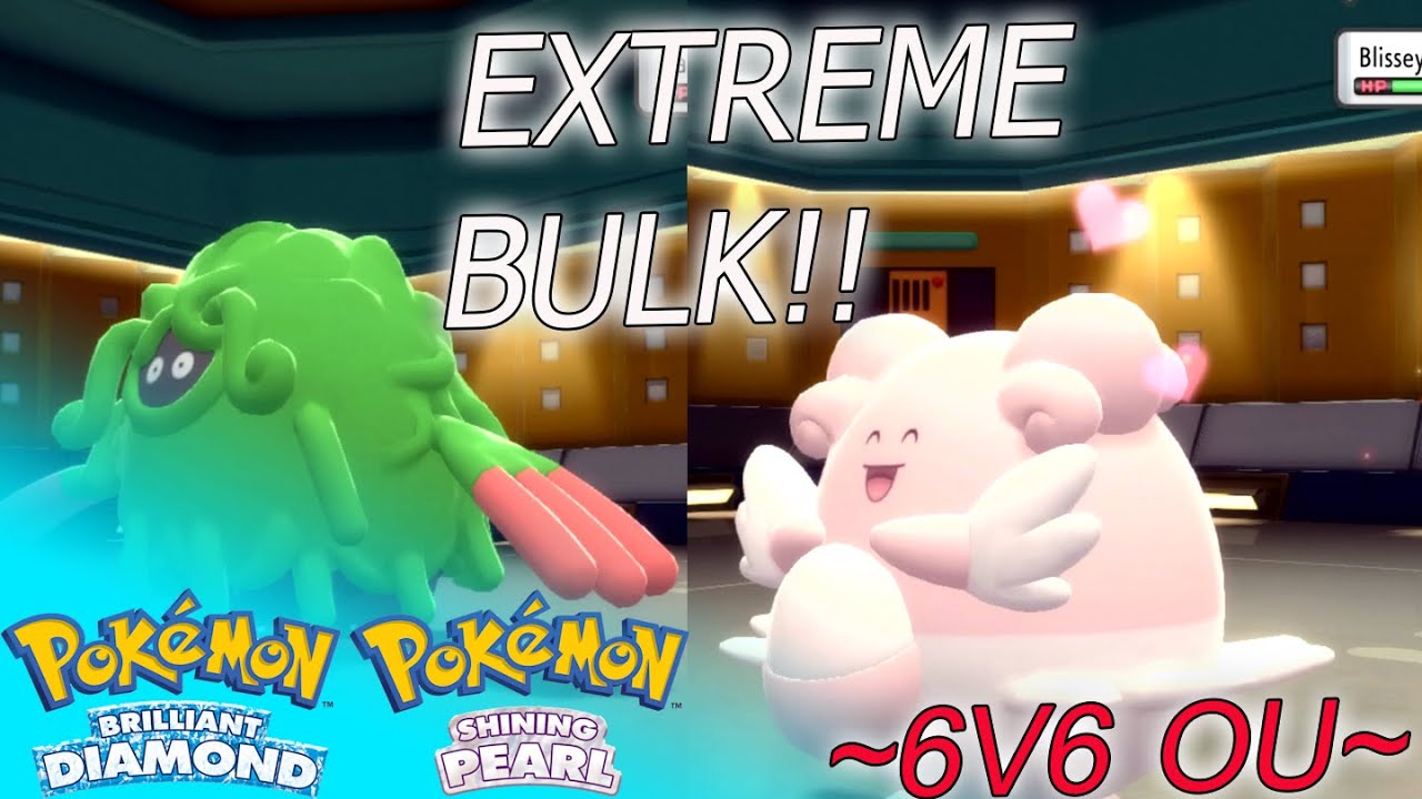 Tangrowth & Blissey Are Extremely Tough To Take Down!!(Pokémon Brilliant Diamond Wifi Battle)