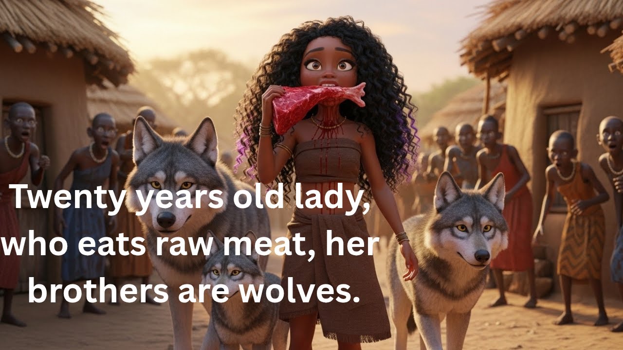 SHE EATS ONLY RAW AND FRESH MEAT | IT MUST BE WHEN THE MOON IS OUT... WHAT IS  HER SECRET.