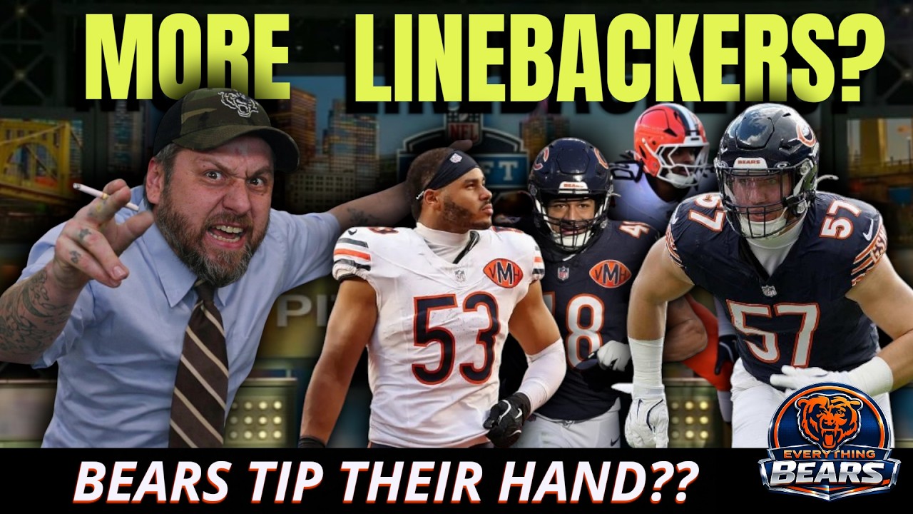 Did The Bears JUST Tip Their Draft Plan? Welcome back Jack Sanborn!