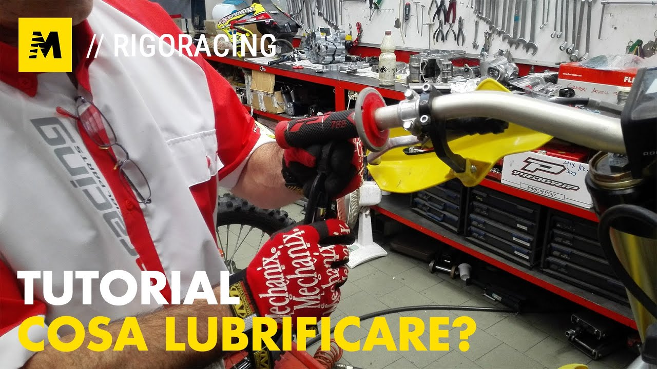 Tutorial moto: cosa dobbiamo lubrificare dopo il lavaggio?