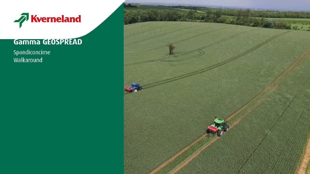 Gamma Kverneland GEOSPREAD - Spandiconcime Walkaround (IT)