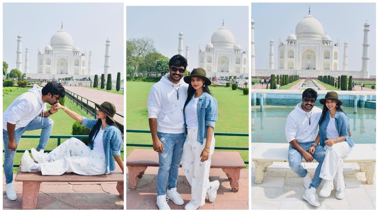 Kanmanisekar❤Navin after marriage 1st vacation trip photos | Romantic dance video 😍