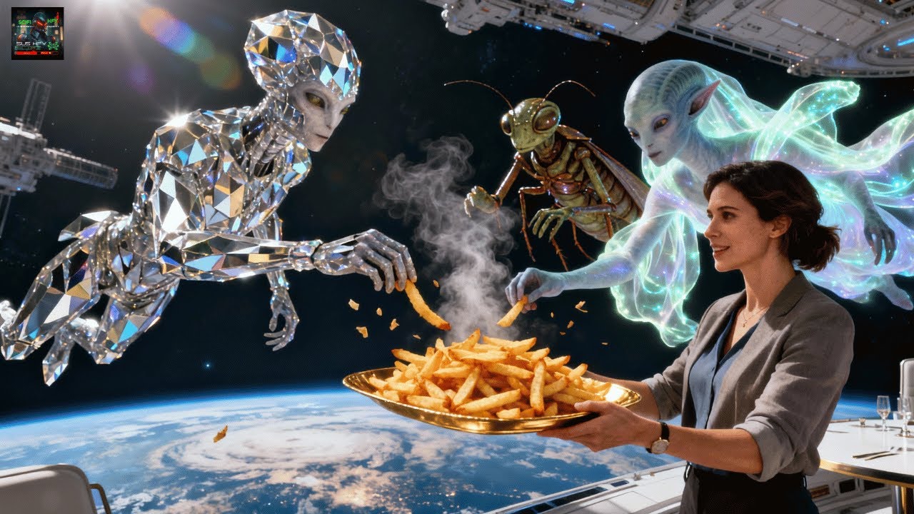 “Aliens Refused All Food… Until Humans Offered French Fries 🍟 | SUS HFY Story”