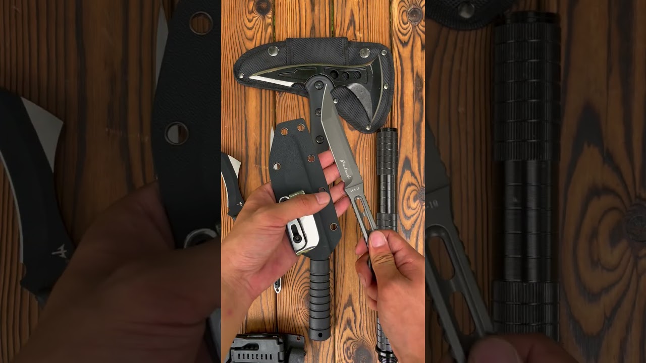 HQ Camping Knives, Which One Do You Like?  #unboxing #karambitknife #edc #blade #edit #outdoors