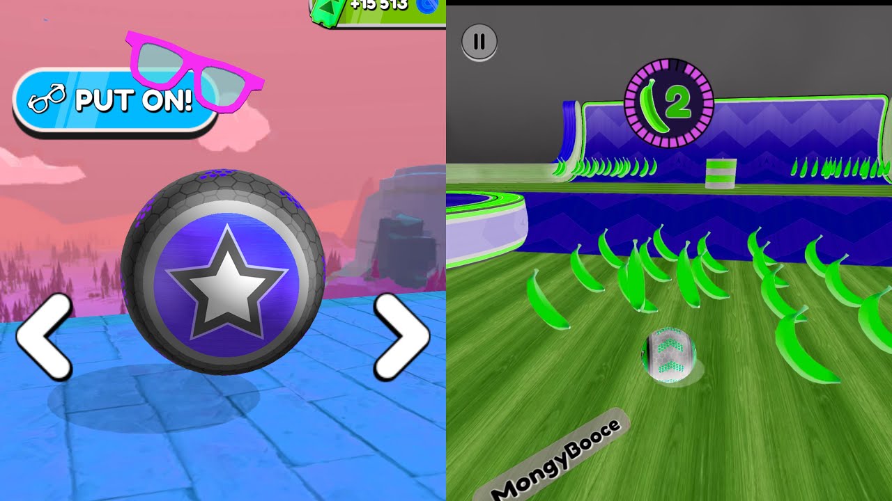 Going Balls Speedrun Challenge Vs Reverse Balls Speedrun Walkthrough Gameplay