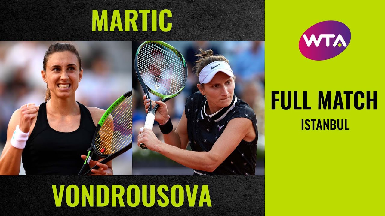 Petra Martic vs. Marketa Vondrousova | Full Match | 2019 Istanbul Final