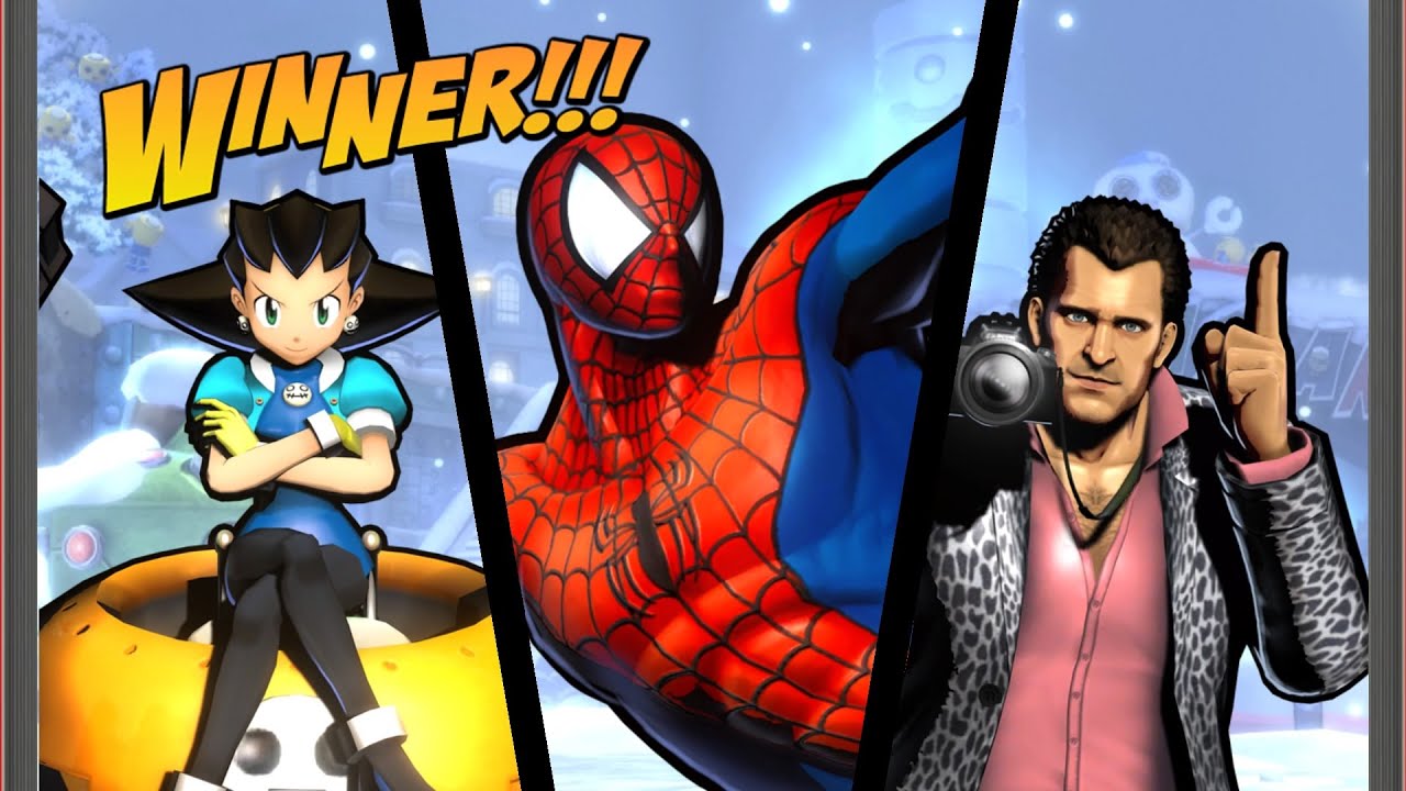 UMVC3 - TRON/FRANK WEST/SPIDER-MAN ONLINE!