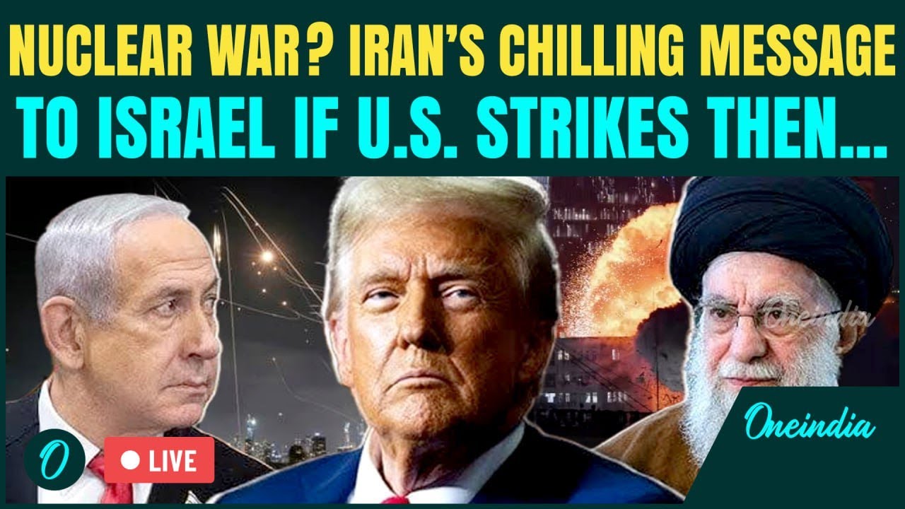 LIVE: Iran to BLOW UP Tel Aviv With NUKES? Iran’s CHILLING Warning SHOCKS U.S, Israel | ‘WILL...'