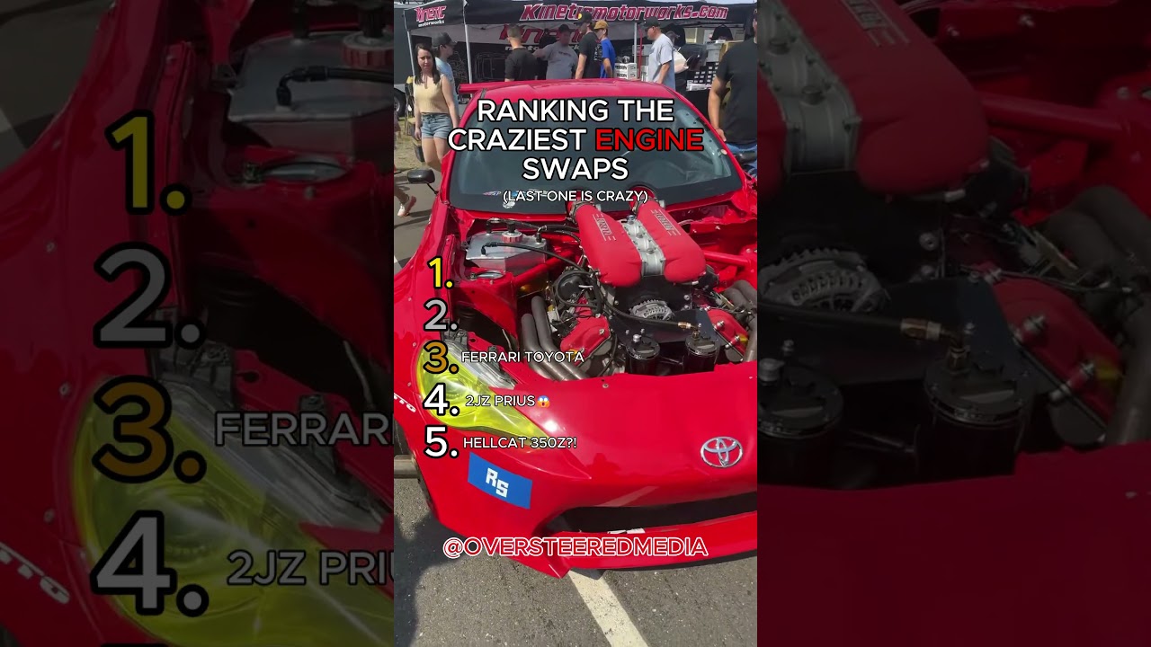 THESE ENGINE SWAPS ARE CRAZY!! 😱☠️WHICH ONE IS THE BEST??