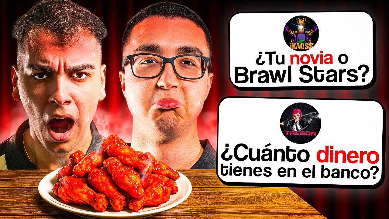 TREBOR vs IKAOSS en el RETO de las ALITAS PICANTES | Heretics Brawl
