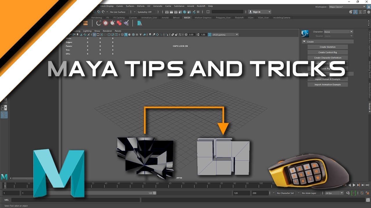 Maya - Tips and Tricks