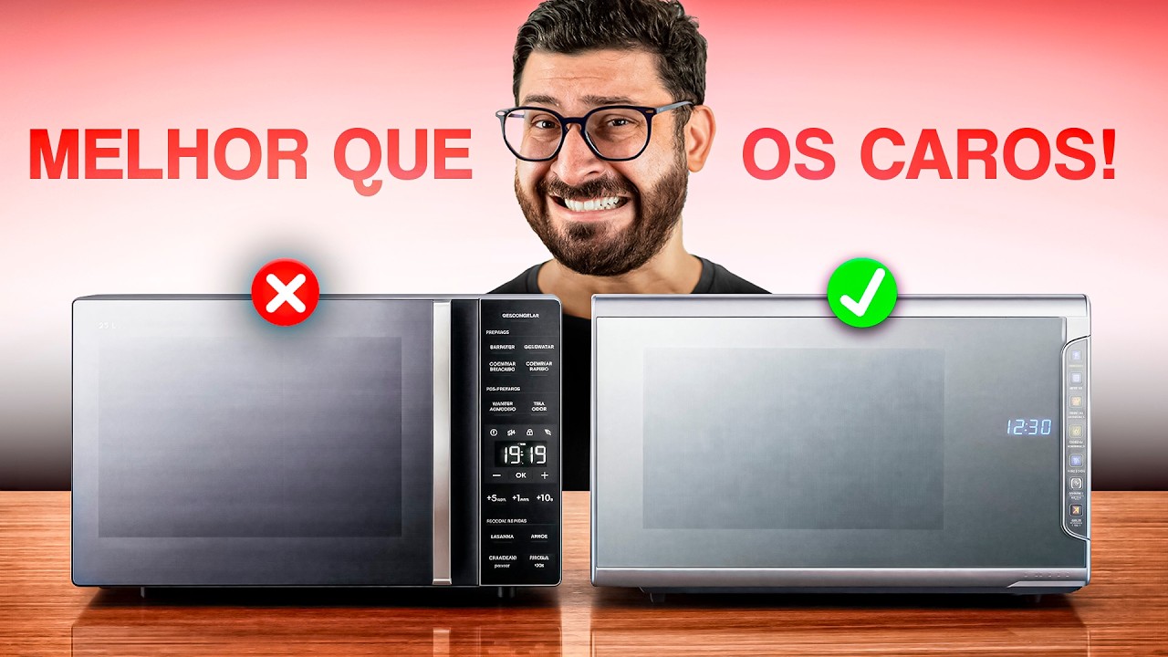Qual MICROONDAS Comprar em 2026? ENCONTREI os 5 Melhores! (BOM e BARATO!)