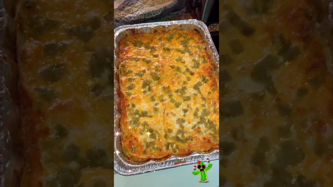 Chicken Enchilada Casserole! I LOVE to COOK! One of my husbands favorite meals to eat  #cooking #yum