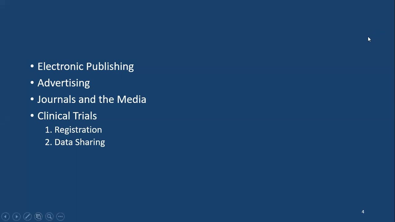 ICMJE Publishing Issues continued | ICMJE Recommendation Series | Part 5