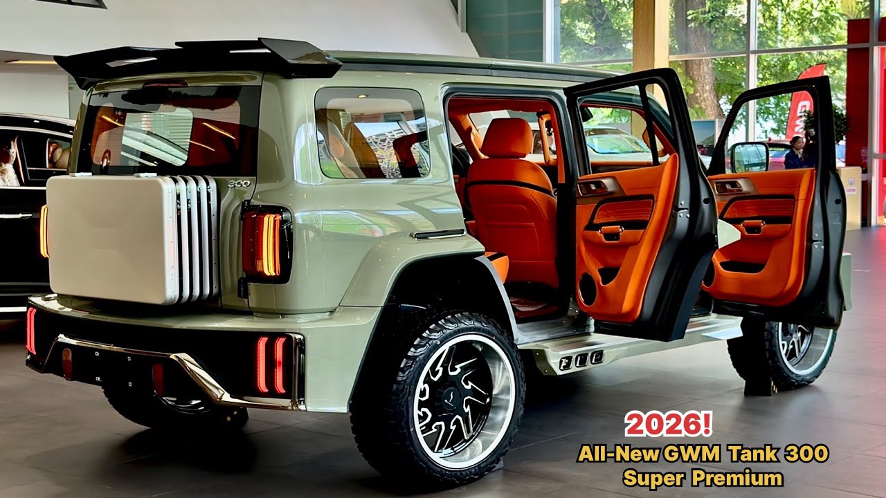 All New 2025! Premium GWM Tank 300 AWD | Ultra Luxury Off-Road Interior, Exterior Show