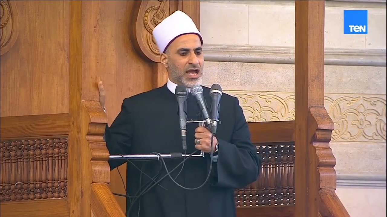 اللهم لا تجعل لمصر حاجة عند لئيم من خلقك.. دعاء خطيب صلاة عيد الفطر