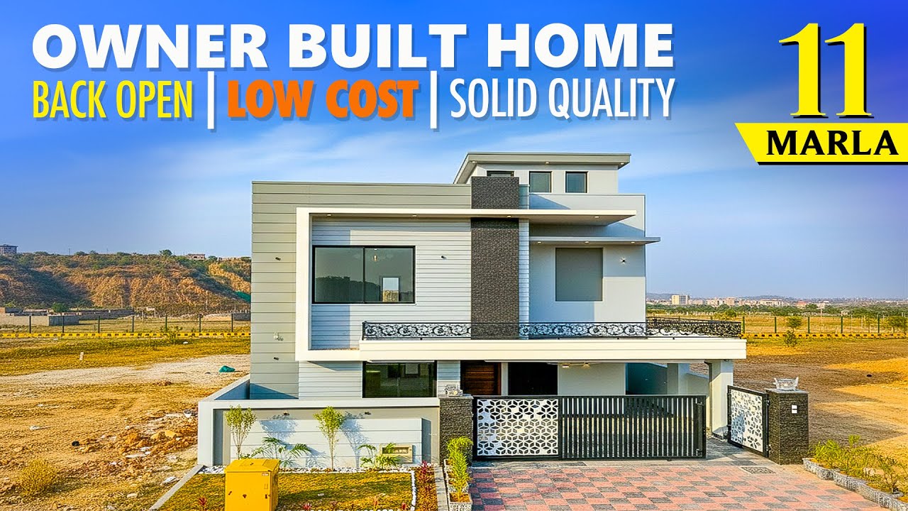 Owner Built 11 Marla House for Sale in Bahria Town Rawalpindi | Semi Detached