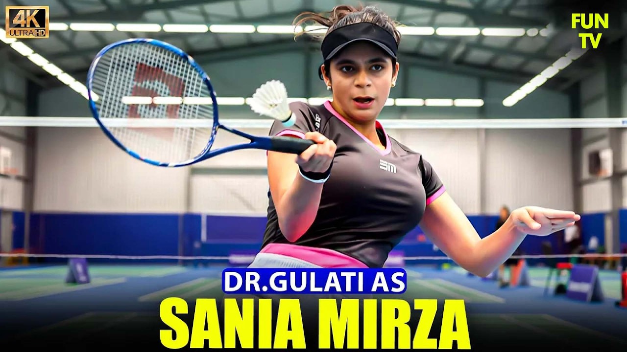 Sunil Grover As Sania Mirza (Tennis Player)😂| The Kapil Sharma Show | Best Of Dr.Gulati | 4k