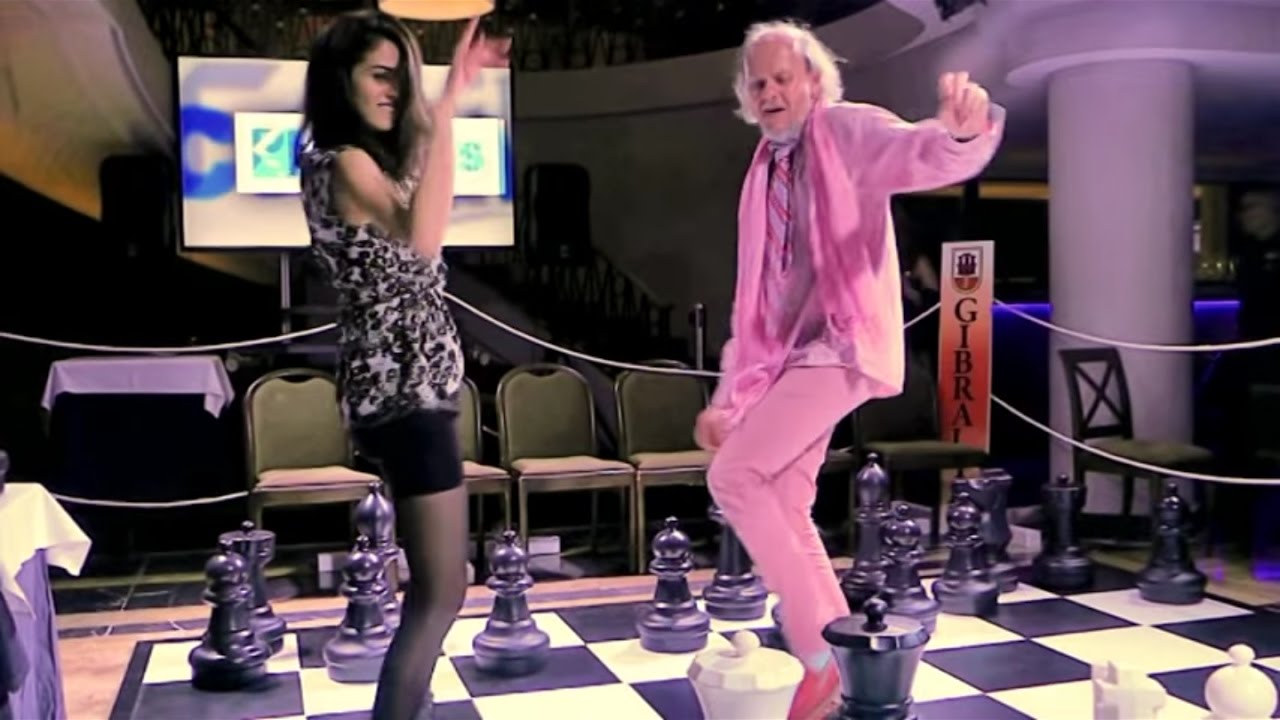 Tania Sachdev & Stuart Conquest Dance-Off at Tradewise Gibraltar Chess 2017