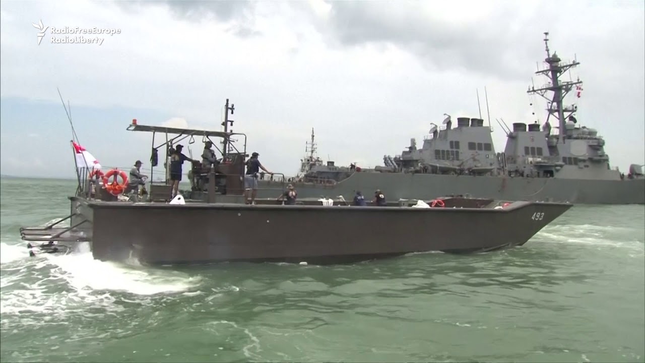 U.S. Sailors Missing After Maritime Collision Off Singapore