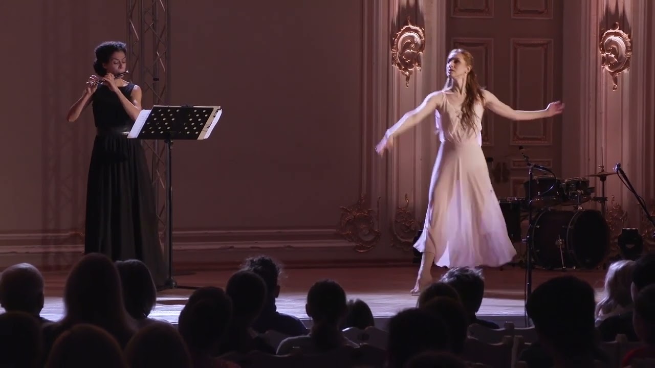 Amanda Harberg Hall of ghosts for piccolo solo, Ksenia Kuelyar- piccolo, Ekaterina Krasuk - dance