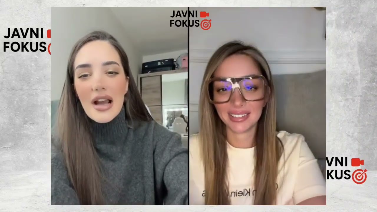 Andjela Djuricic sa drugaricom Anom UZIVO!