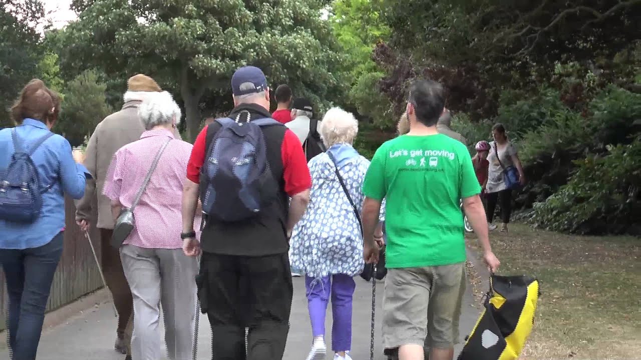 SUSTRANS Charity Organise Walk For The Blind