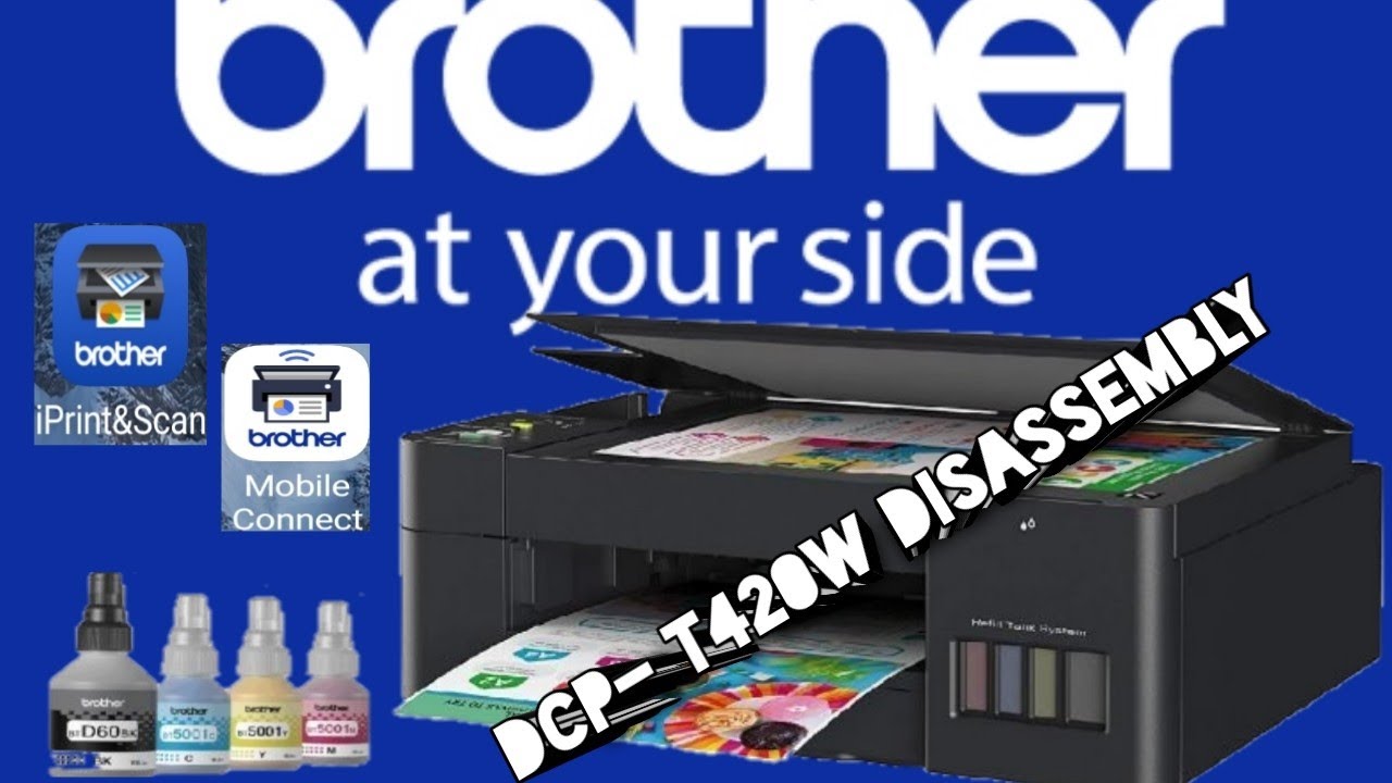 Brother DCP-T420W Disassembly
