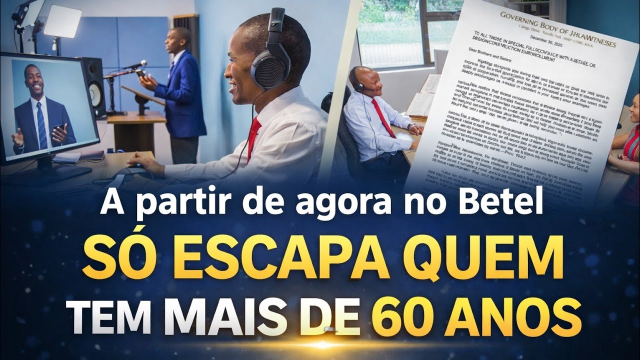 Dia 1 de Janeiro em Betel: Uma Carta Diz Que Só Vai Escapar Quem Tem Mais de 60 Anos de idade