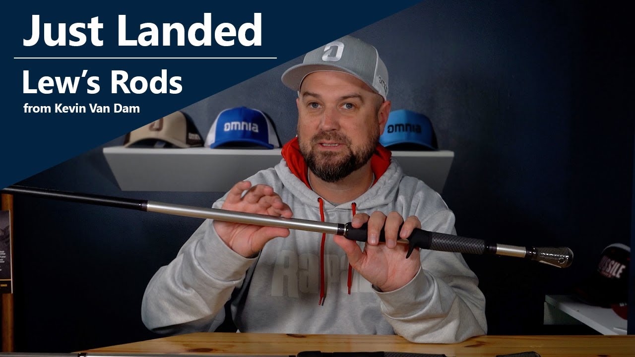 Just Landed: Kevin Van Dam Rods from Lew's
