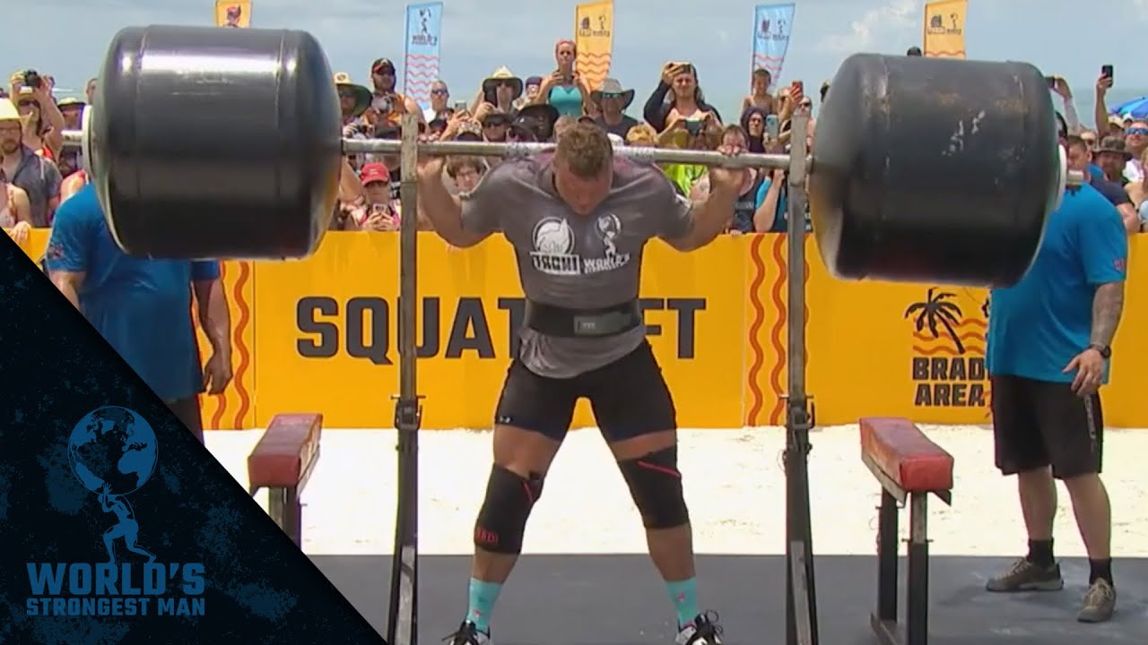 2019 World’s Strongest Man | Squat Lift Part 2