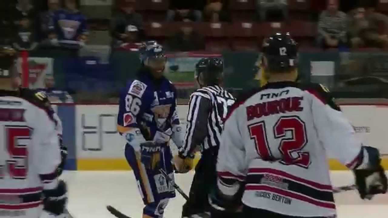 &Eacute;perviers de Sorel-Tracy vs Pr&eacute;dateurs de Laval