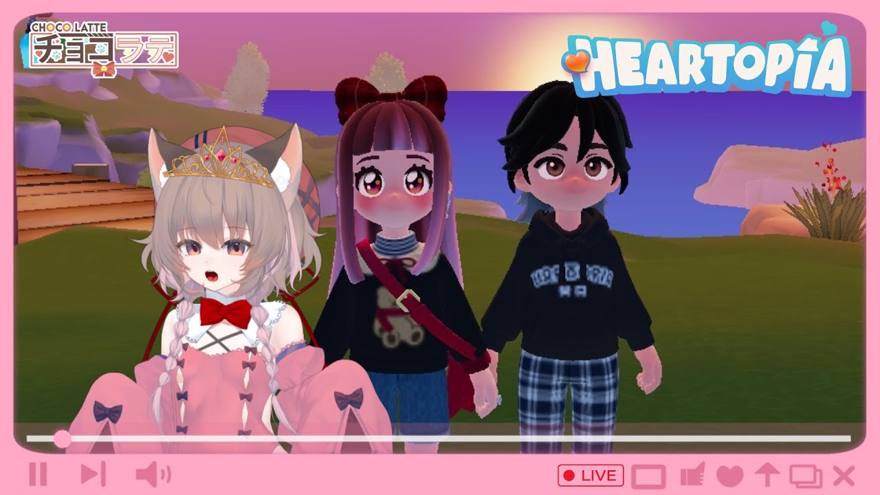 【HEARTOPIA - Choco Latte Vtuber】nyawit, nukang, mancing